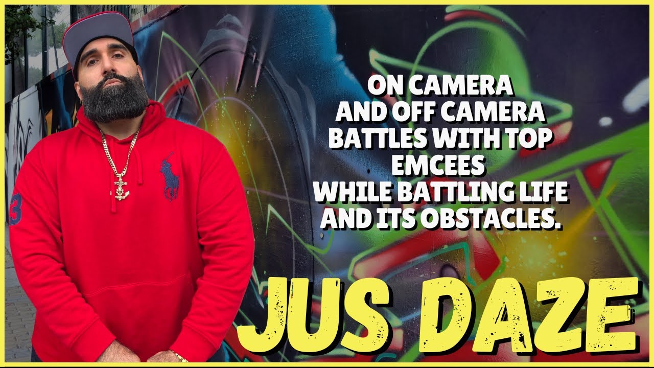 JUS DAZE Full Interview: From Battling Life's Obstacles to Battling Some of  the Top Battle Rappers.