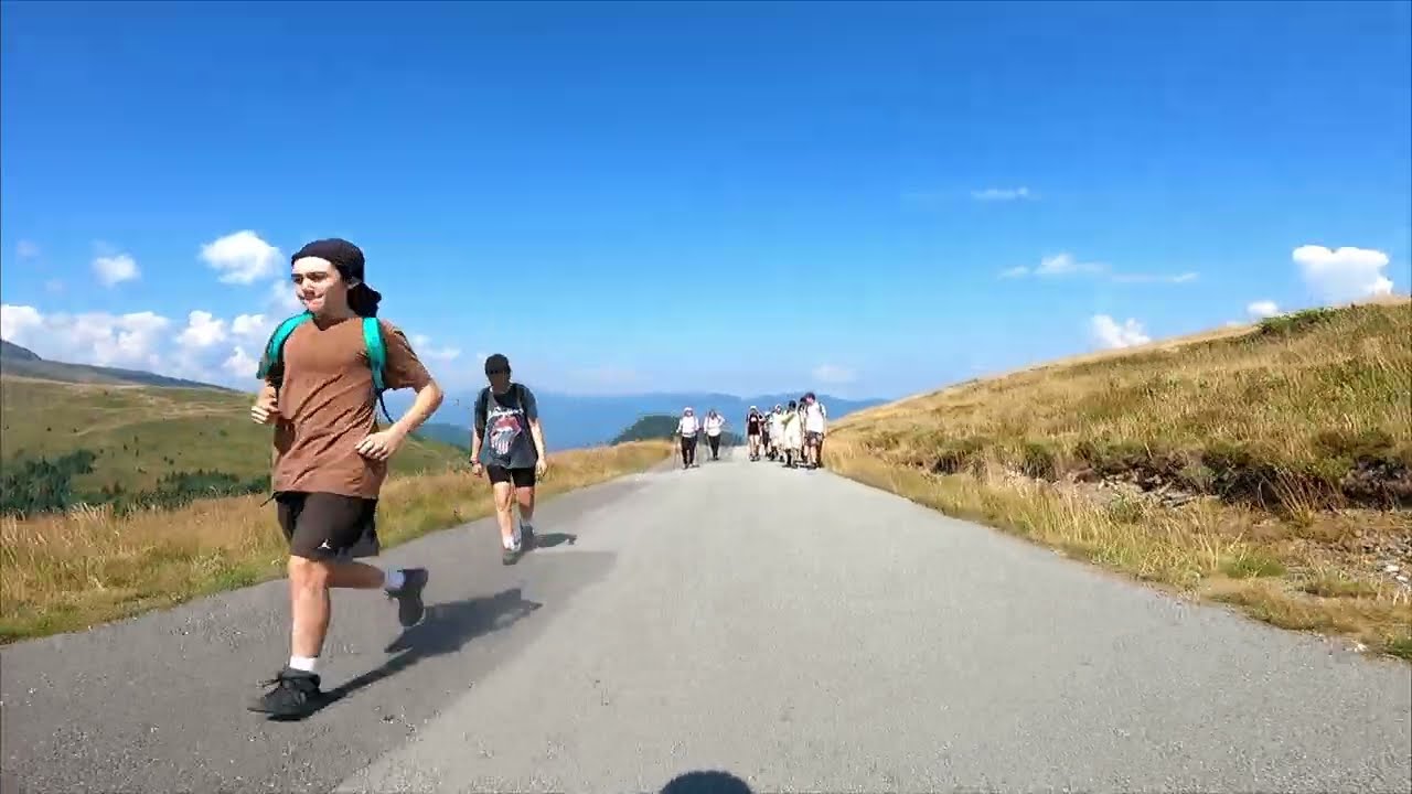 Coborare Pasul Valcan- Vulcan Hunedoara(pe cursiera)
