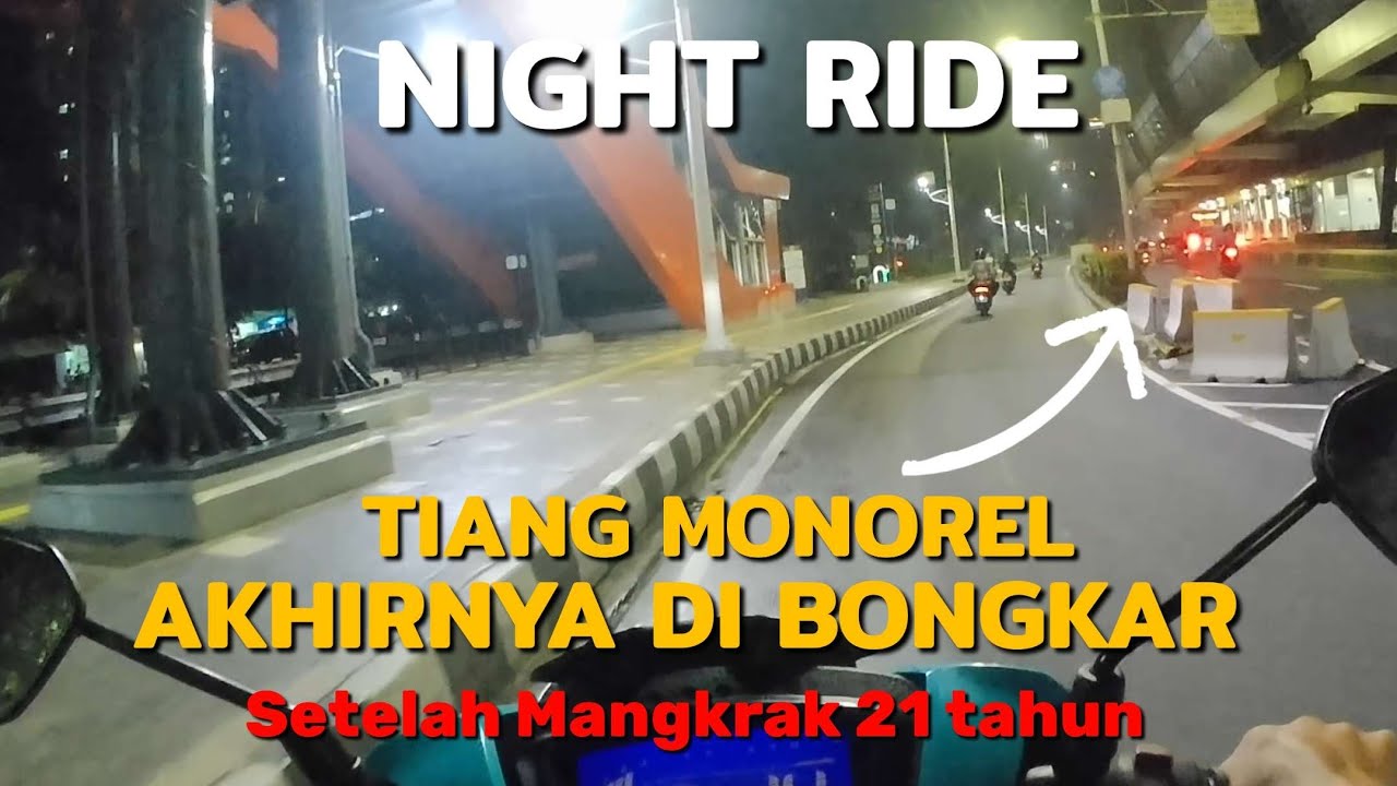 NR Melihat Bekas Bongkaran Tiang Monorel Yang Mangkrak 21 Tahun Akhirnya Di Bongkar 