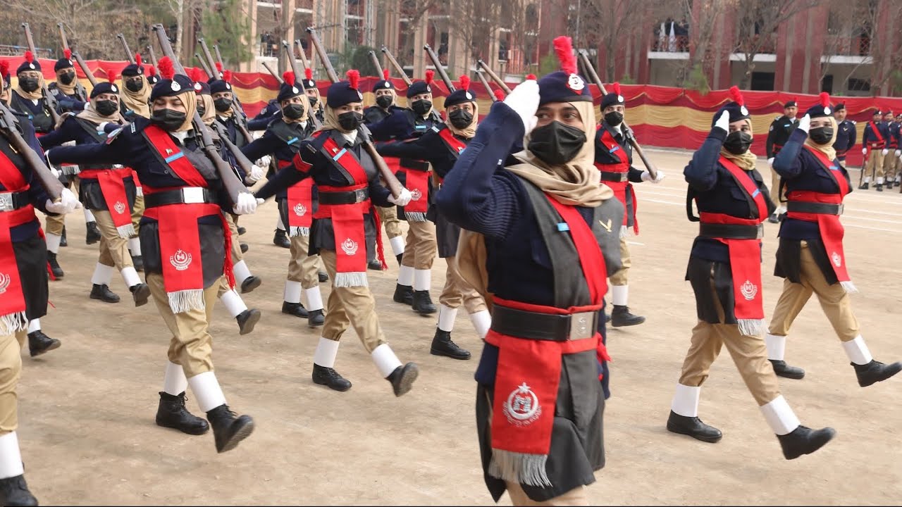 passing out parade was held at the PTC, Hangu, at the end of the Basic Recruit Course.