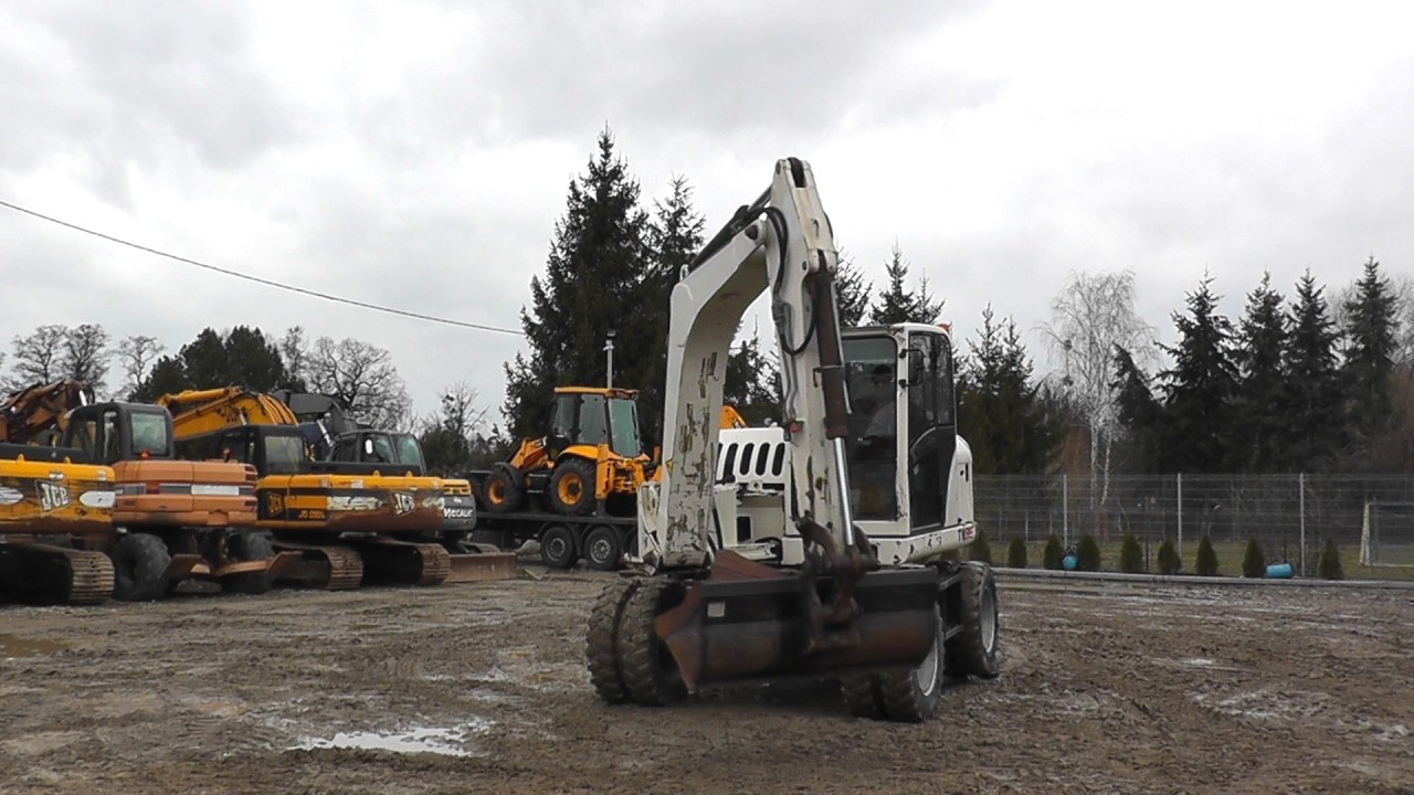 TEREX TW85  KOPARKA KOŁOWA 2009Y WWW KMRENT PL KM MASZYNY BUDOWLANE MILICZ +48663560322