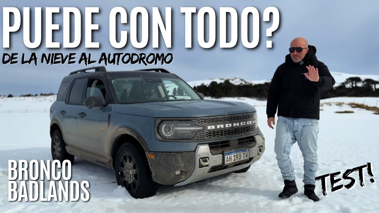 Ford Bronco Badlands | Travesía en la nieve + Autódromo