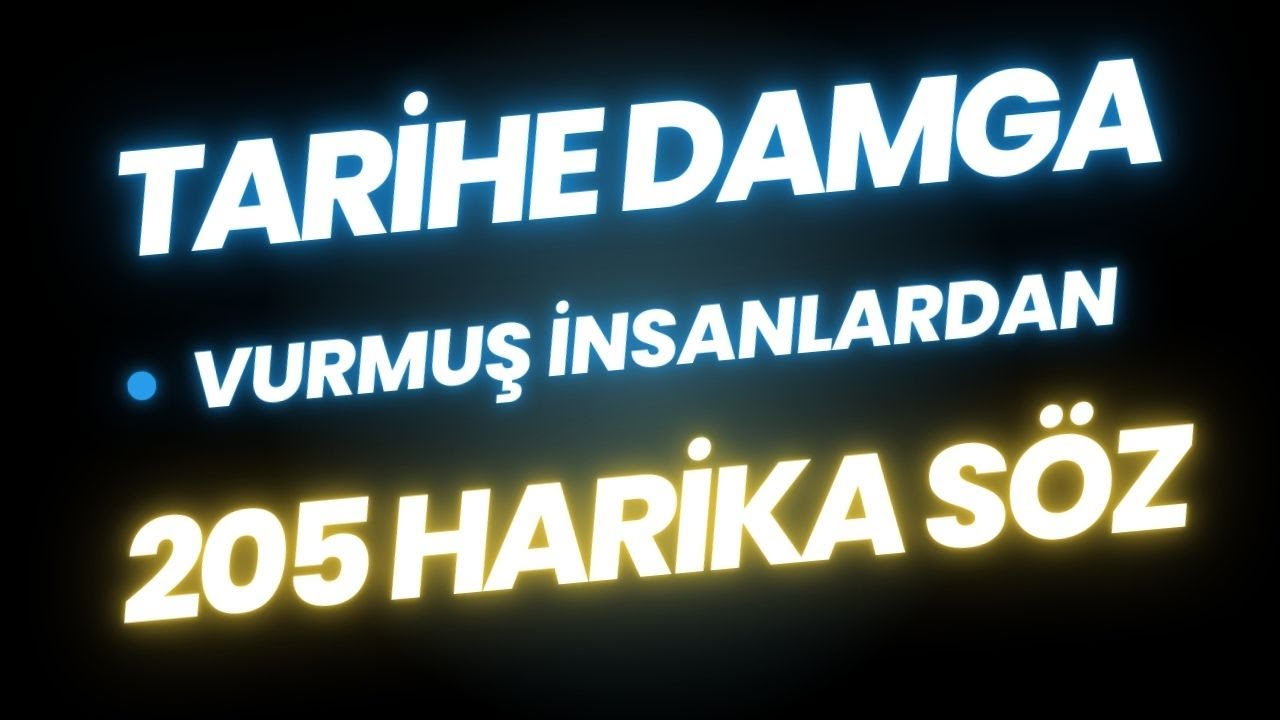 Tarihe Damga Vurmuş İnsanlardan Harika Felsefi Sözler.. 205 Söz