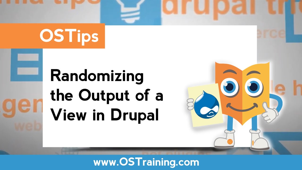OSTips - Randomizing the Output of a View in Drupal