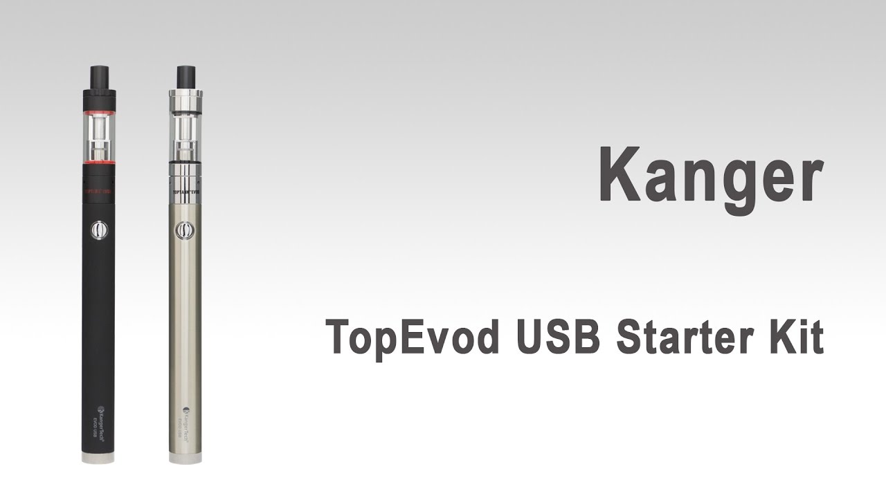 Kanger TOP EVOD USB Starter Kit (обзор) - c увеличенной емкостью аккумулятора.