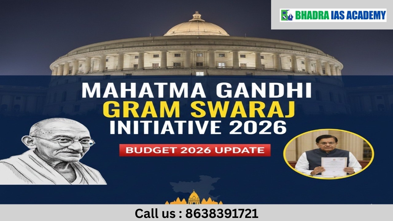 Mahatma Gandhi Gram Swaraj Initiative | Current Affairs | Best APSC & UPSC Coaching in Guwahati