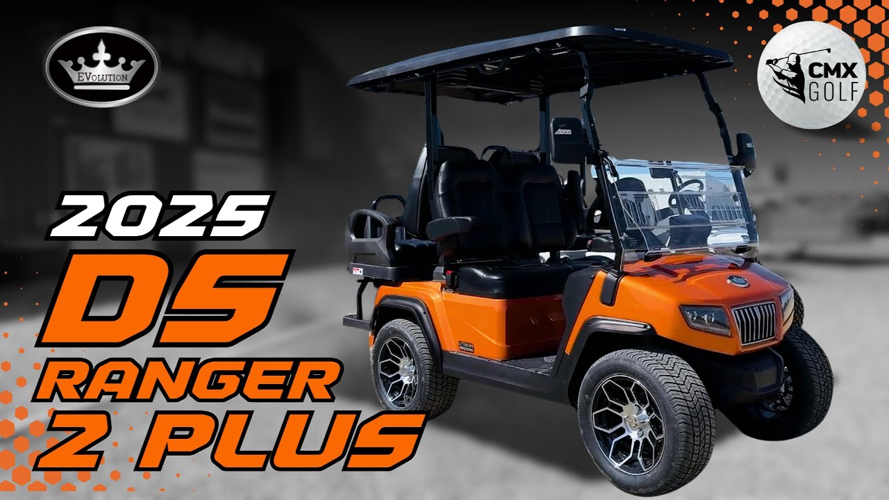 NEW! 2025 Evolution D5 Ranger 2 Plus | Electric Golf Cart Review & Walkaround | CMX Golf