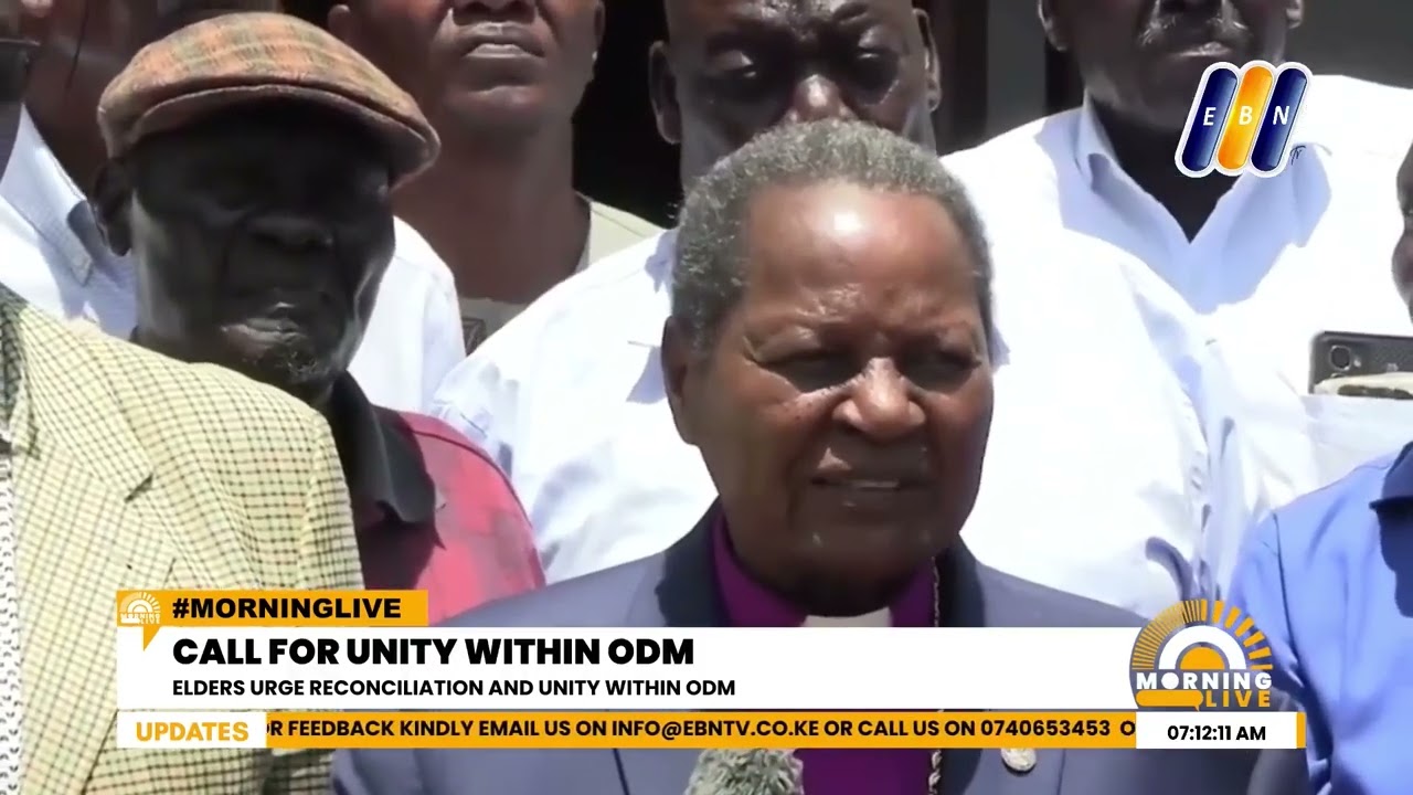 Nyanza Liberation Elders Urge ODM Leaders to End Wrangles, Call for Reconciliation