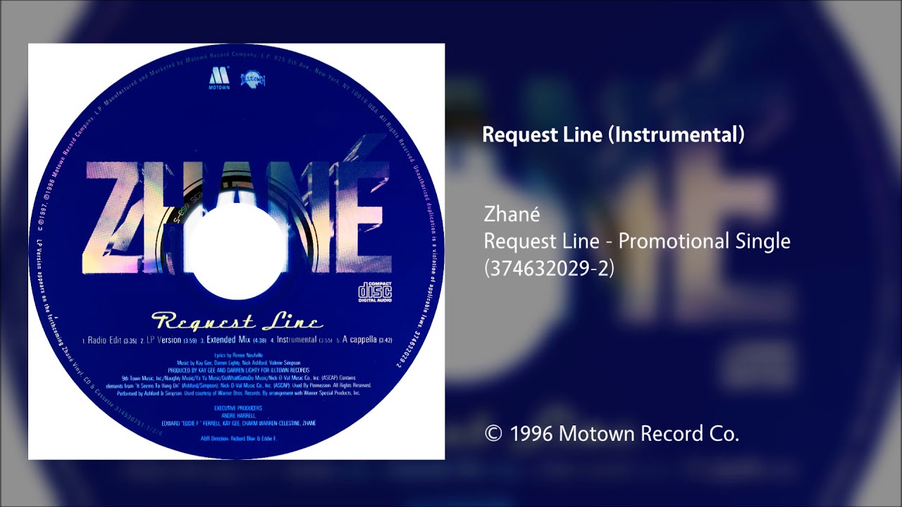 Zhané - Request Line (Instrumental)