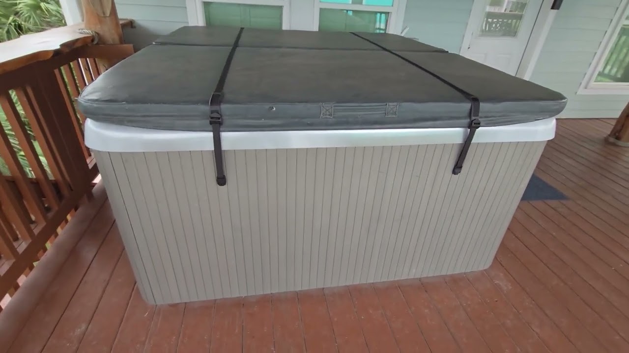 UCEDER Heavy Duty Hot Tub Cover Wind Straps
