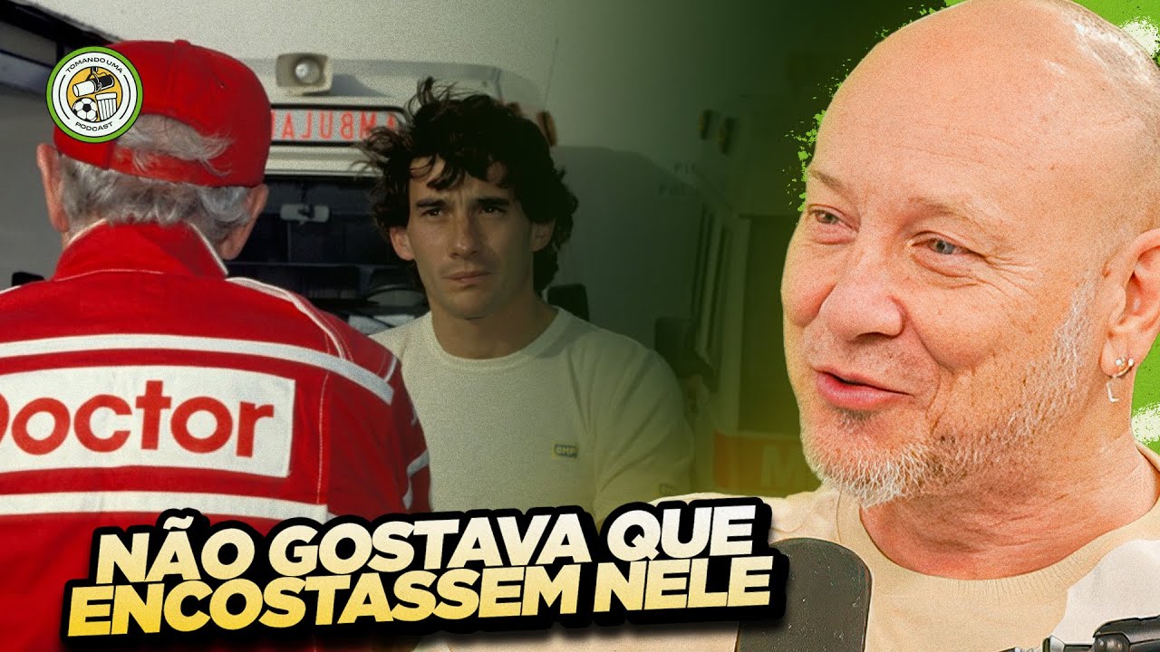 FLAVIO GOMES CONTA HISTÓRIAS HILÁRIAS QUE VIVEU COM O SENNA