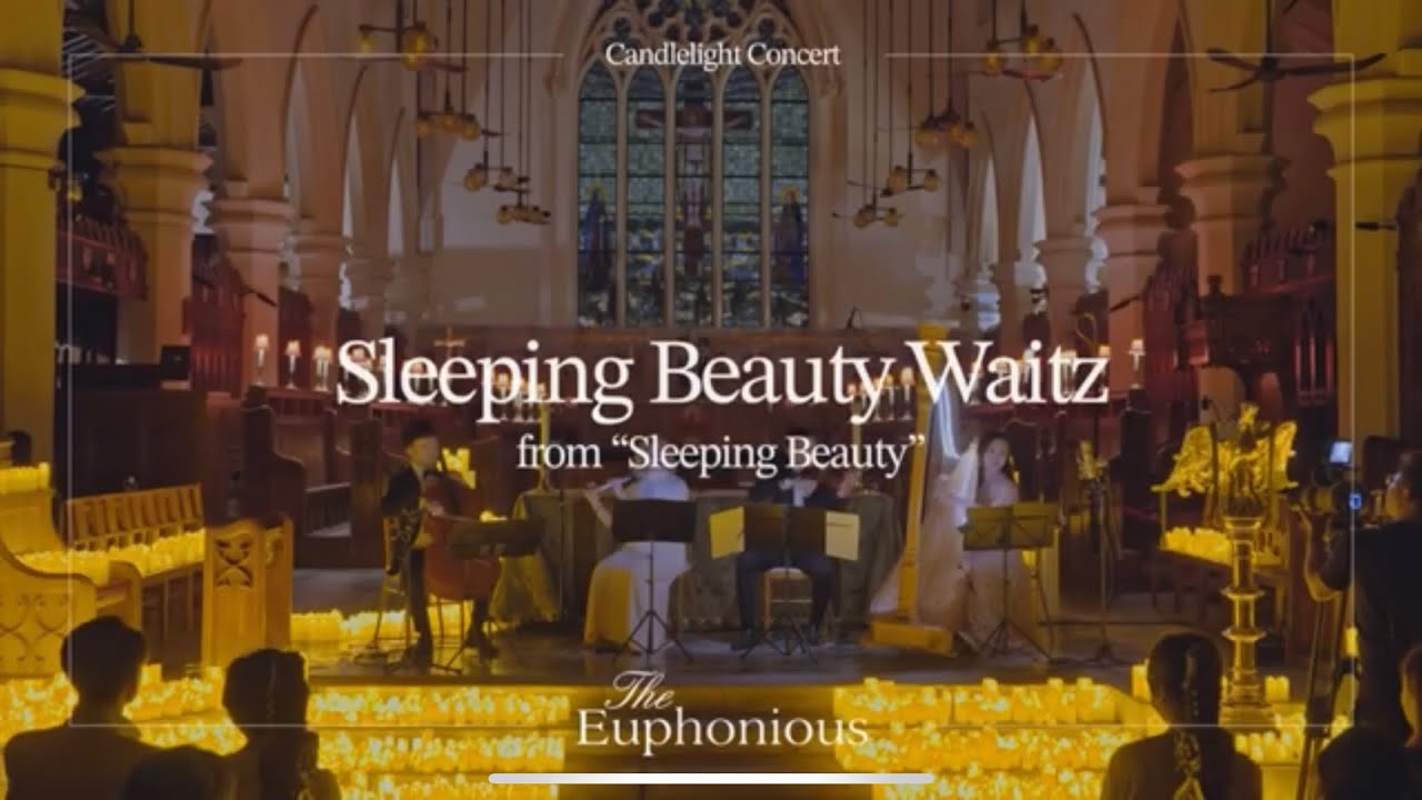 Sleeping Beauty Waltz - Harp, Flute, Violin & Cello Quartet at Candlelight Concert