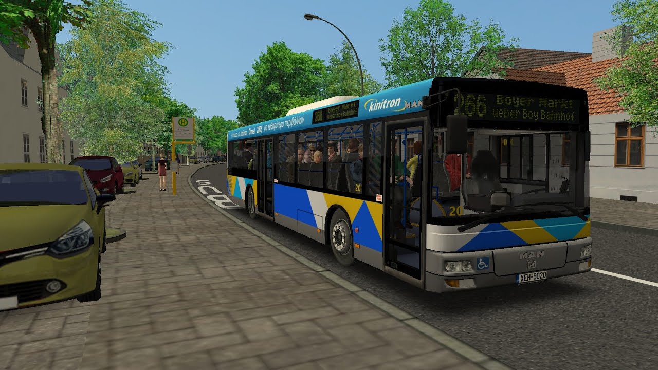OMSI 2 #20 Ruhrgebiet Mod by Dominik Plays 2019 | 266 Bottrop ZOB - Boyer Markt