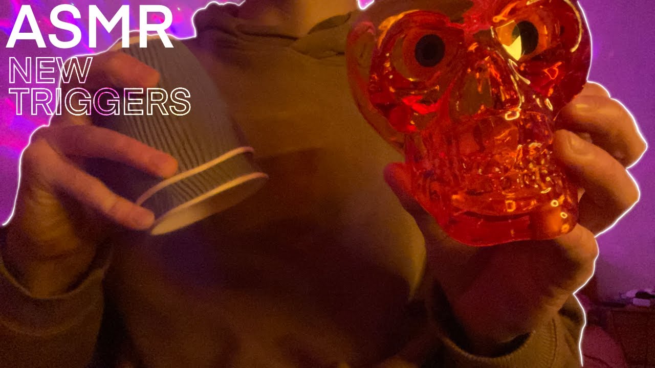 ASMR Trying New Triggers! Setting & Breaking Patterns, Glue on Mic, Trigger Waves🌊 Word Repetition