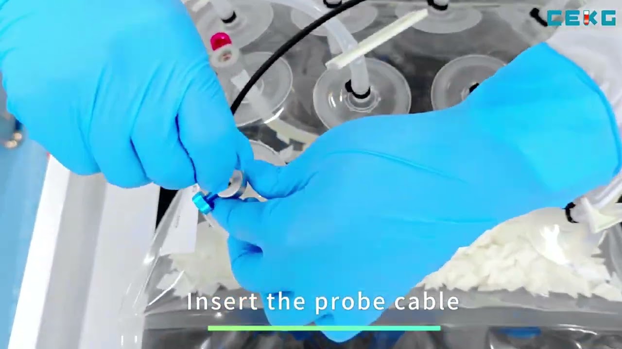 Cell culture bag installation on SKC600 and System Set up