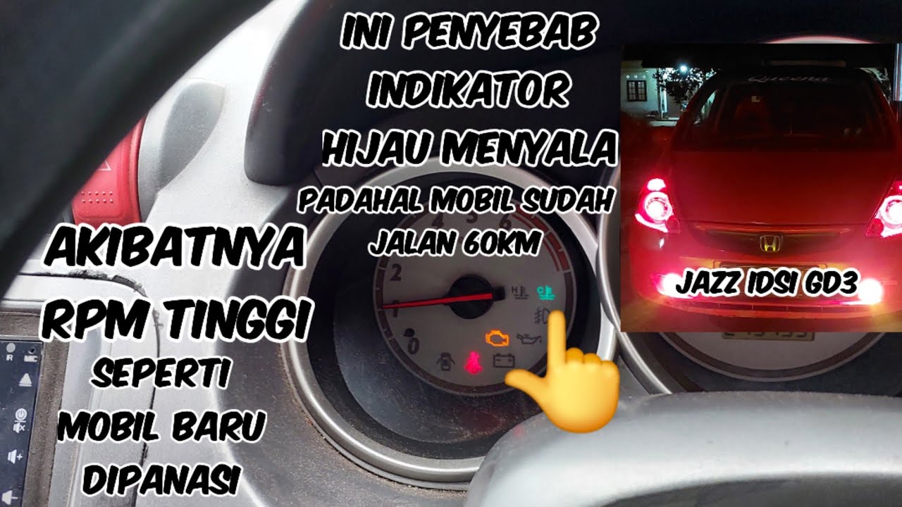 Cara Ganti Sensor ECT Jazz idsi Gd3⁉️ Indikator Suhu🔥 