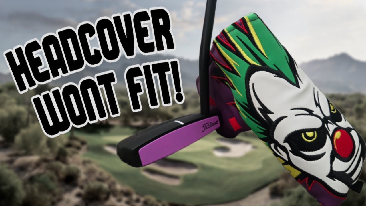 Putter Headcover TOO SMALL!  EASY FIX! #golf