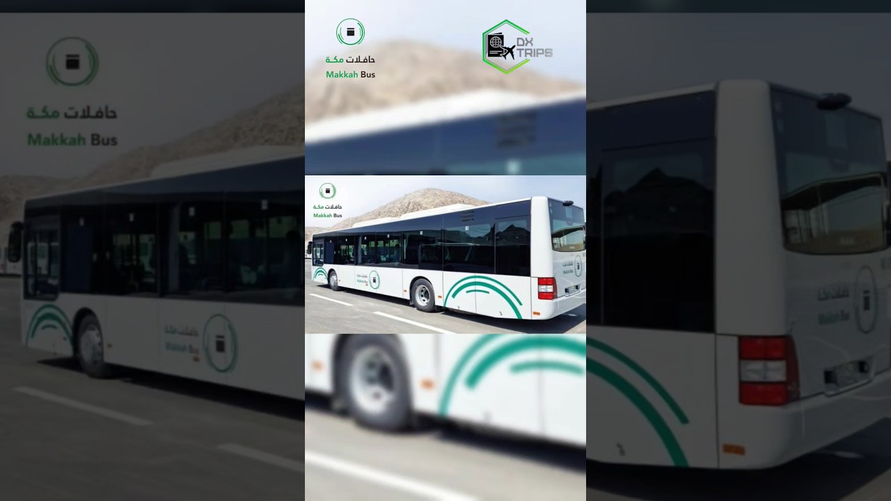 Makkah Free Bus Service | Saudi Arabia Mashaallah #makkah #bus #free #umrah #islamicvideo