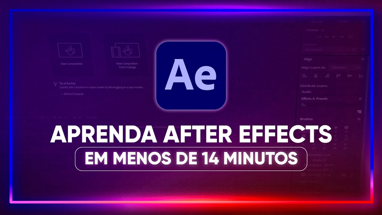 After Effects para Iniciantes: Tudo Que Você Precisa Saber | Tutorial