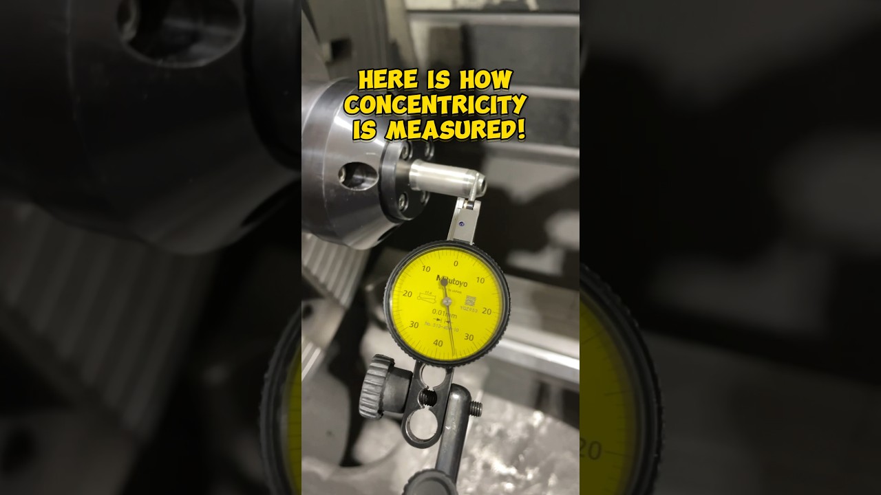 How Machinist get Concentricity or Roundness. #machining