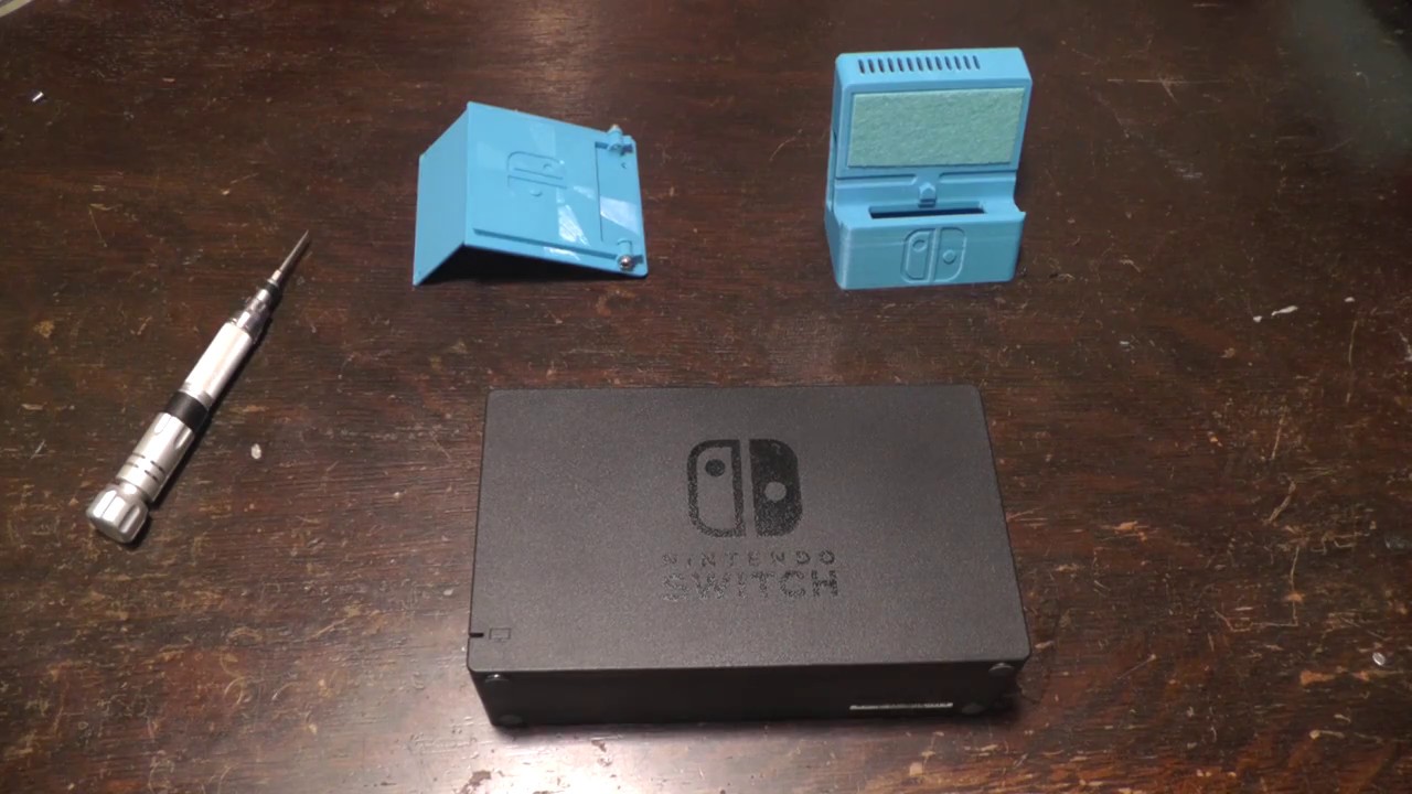 Portable Nintendo Switch Dock Assembly