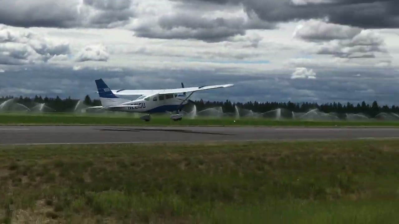 Supersonic Prop Tips - Cessna 206 LOUD Takeoff