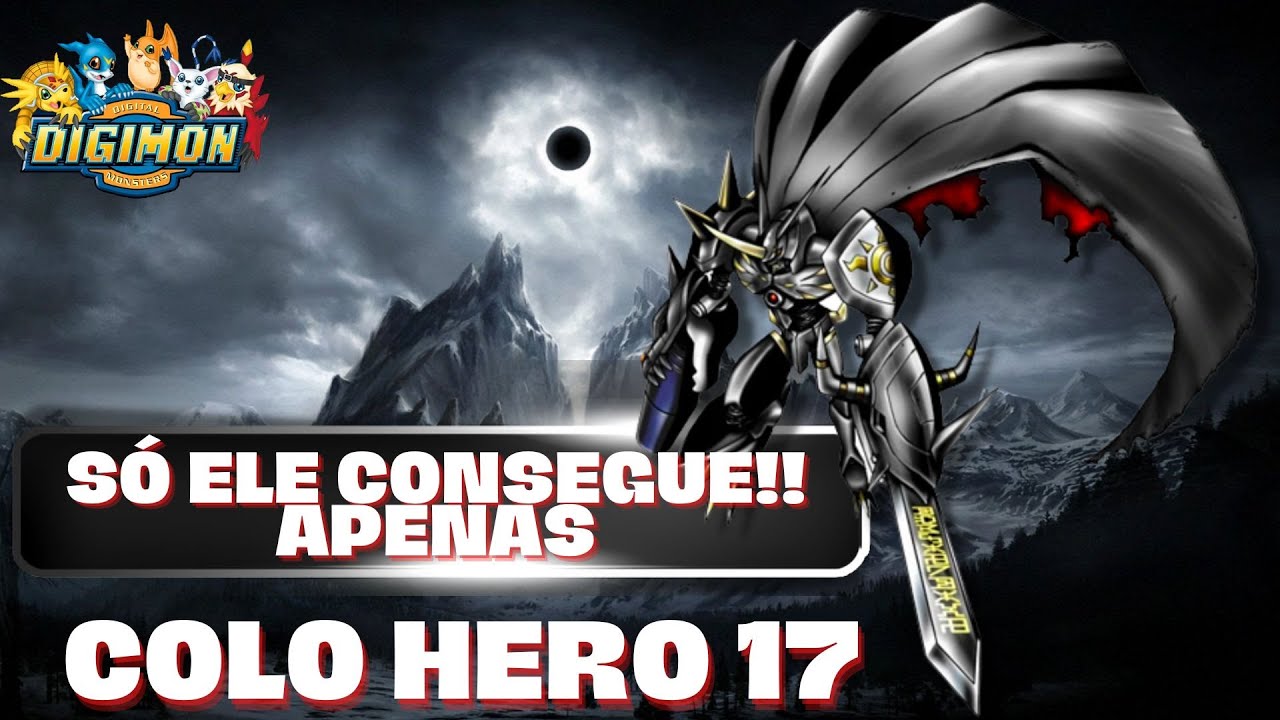 SEM LEVAR SILENCE COLO HERO 17 DMO - DIGIMON MASTERS ONLINE