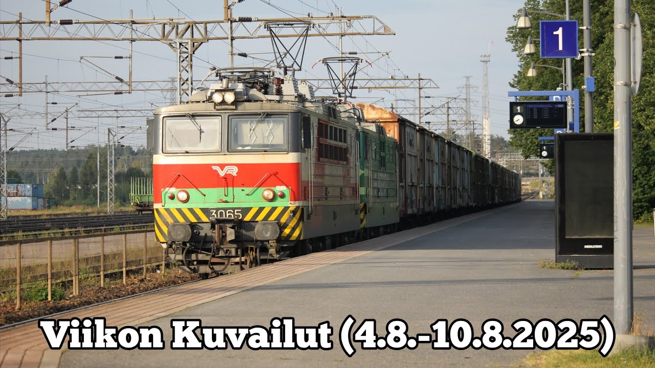 Viikon Kuvailut (4.8.-10.8.2025) || Digisusi, radantarkastausvaunu ja muuta