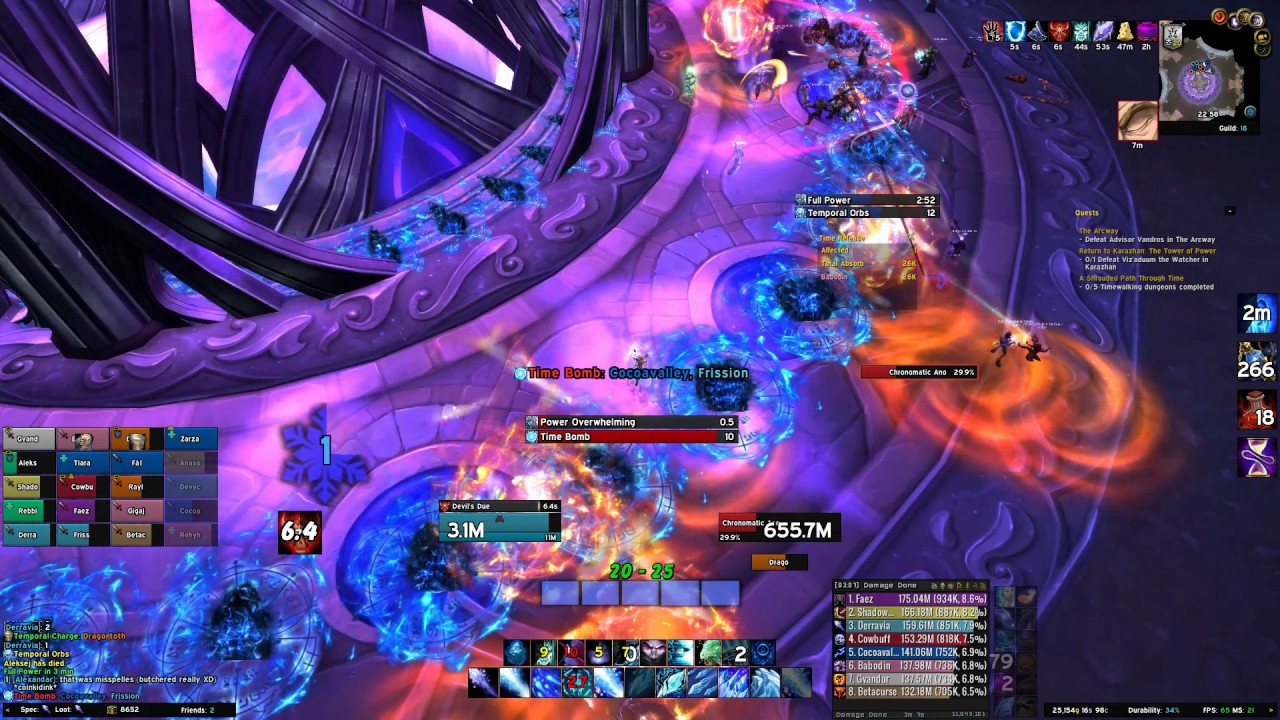 Old - Mythic Chronomatic Anomaly - Frost Mage PoV