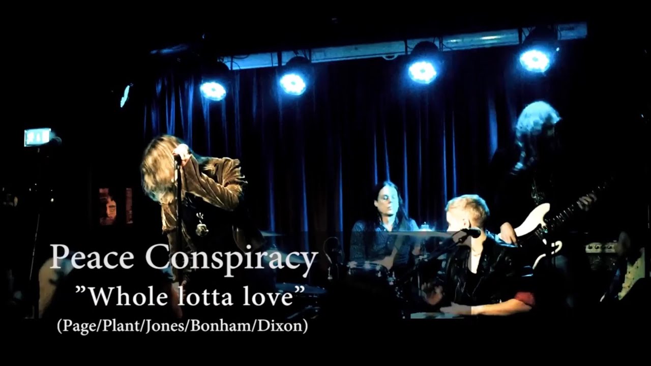 Meja and the Peace Conspiracy - Whole lotta love (Music Video) Led Zeppelin cover Live at Debaser