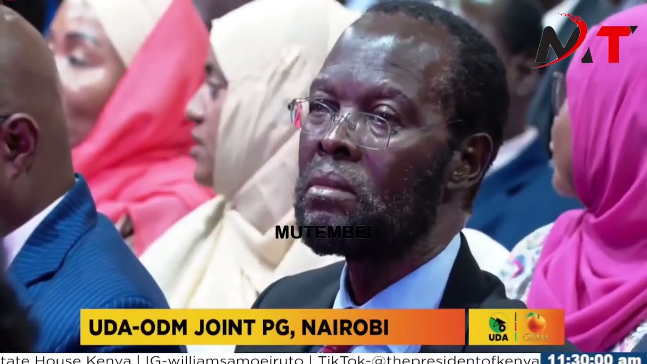 LISTEN TO WHAT KINDIKI SAID ON INFRASTARUCTURE IN UDA-ODM JOINT PG