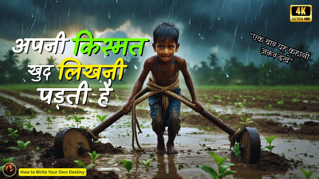 अपनी किस्मत खुद लिखनी पड़ती है | How to Write Your Own Destiny | Motivational Story in Hindi