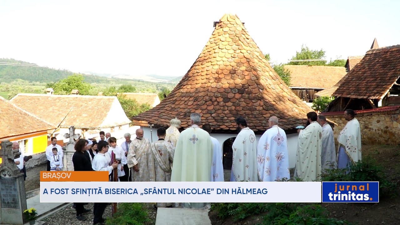 A fost sfințită Biserica „Sfântul Nicolae” din Hălmeag