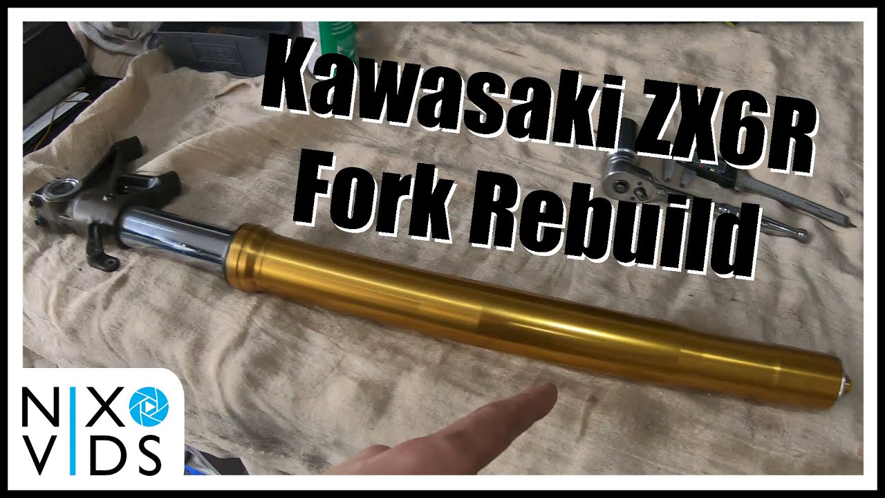 ZX6r Fork rebuild