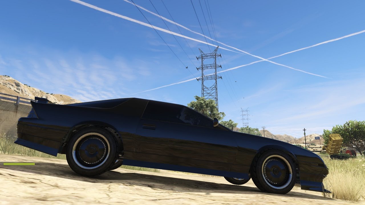 GTA 5 PC Mods Knight Rider KITT Texture Mod