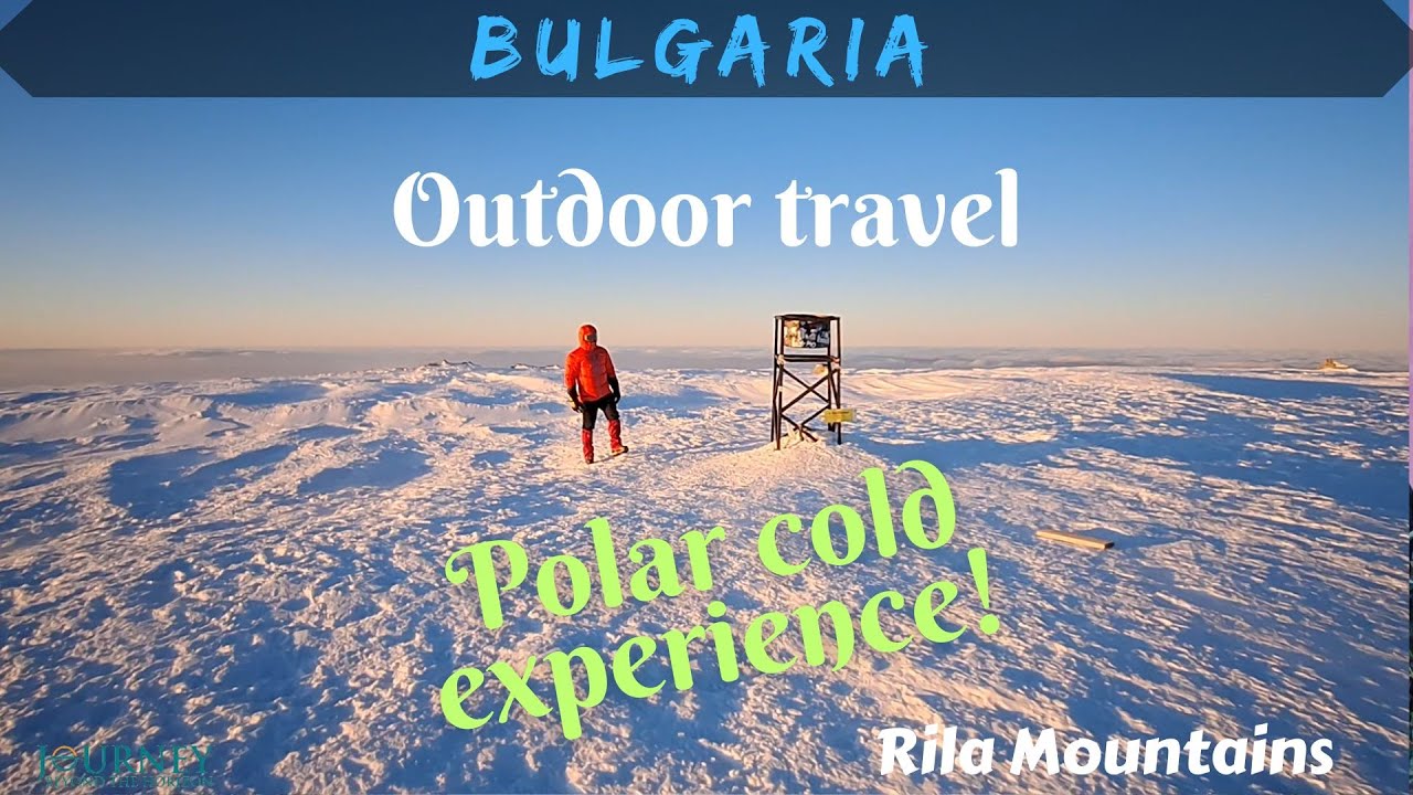 BULGARIA- Rila Mountains in cold winter: Mt Belmeken (2626 m)
