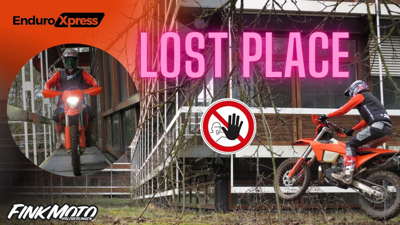 Lost Place Enduro in Deutschland !!! Mit neuer KTM EXC 300 TBI 2024