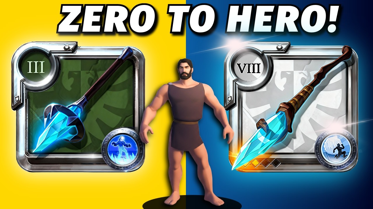 Zero To Hero Hoarfrost Staff - From 0 To Level 100 - Cajado Enregelante - Solo Player