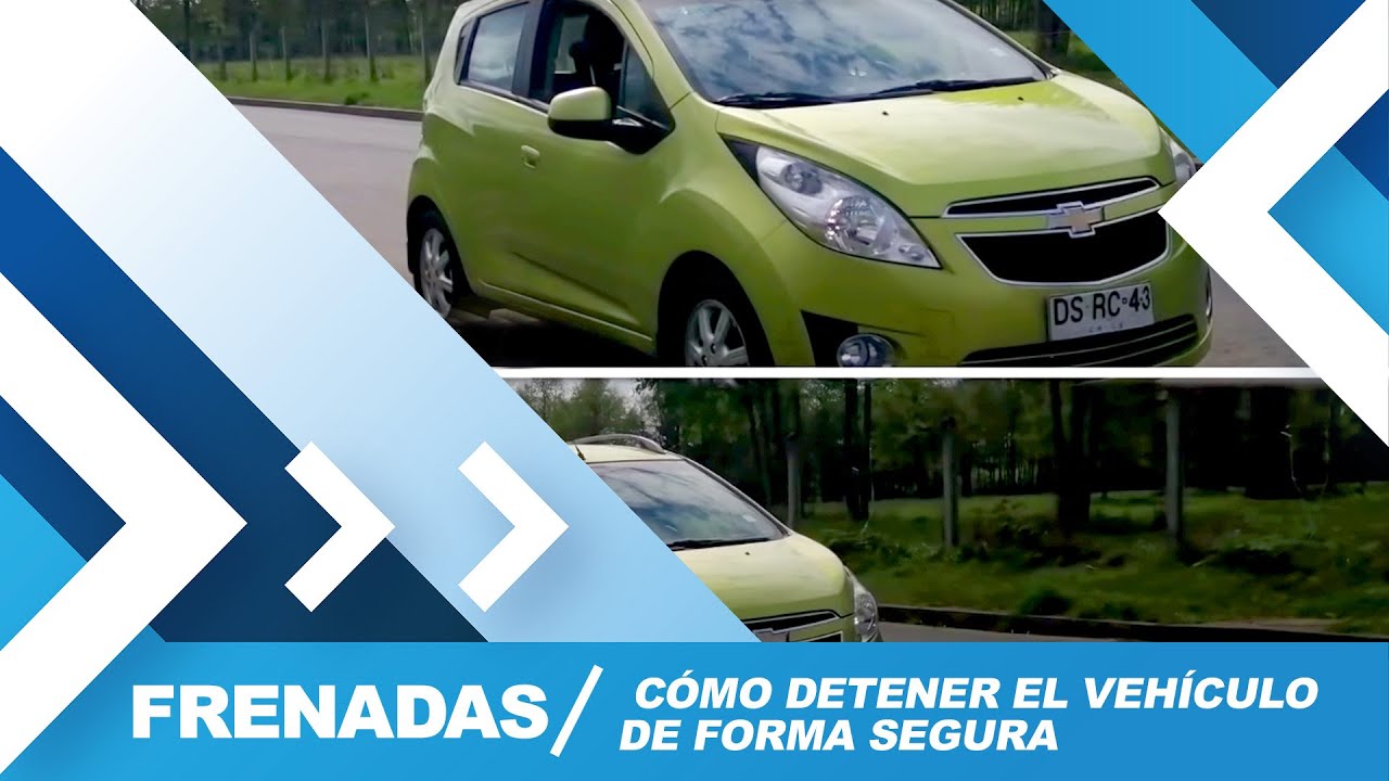 3.- Frenadas, cómo detener el vehículo de forma segura