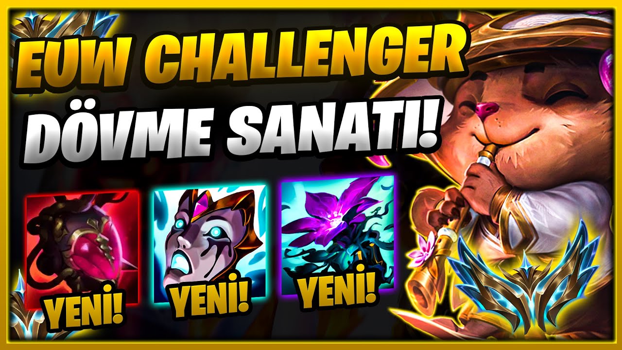 😈West CHALLANGER Lee'yi 2. Kez Kör Eden TEEMO Misali😈