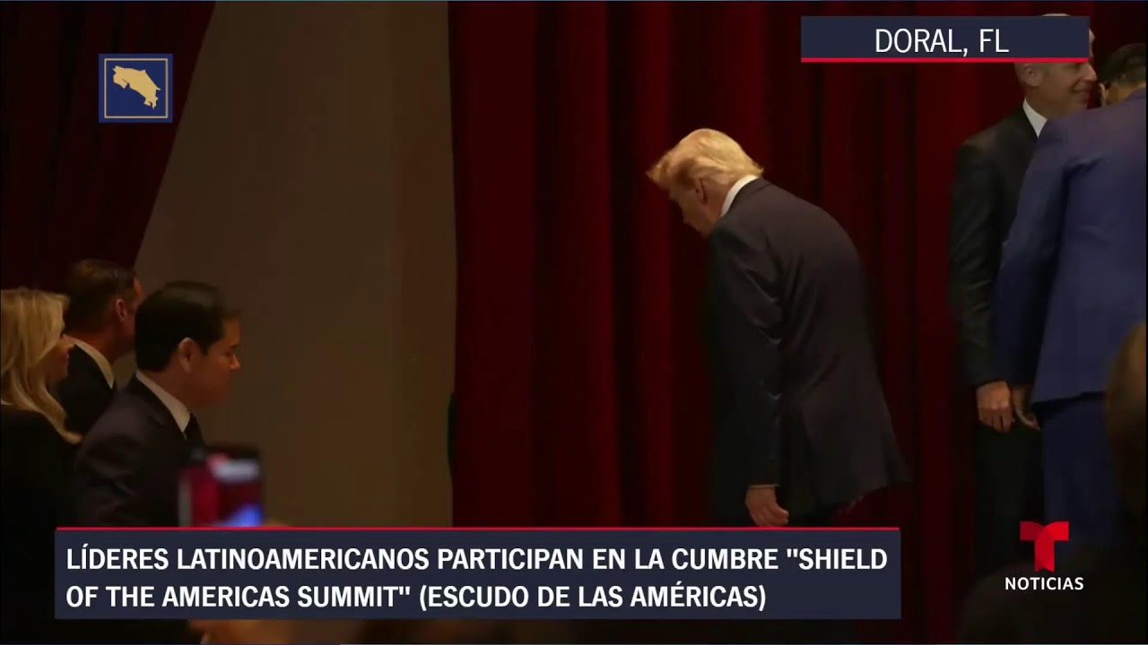 Cumbre Escudo de las Américas: Acuden Presidente Rodrigo Chaves y Presidente electa Laura Fernández