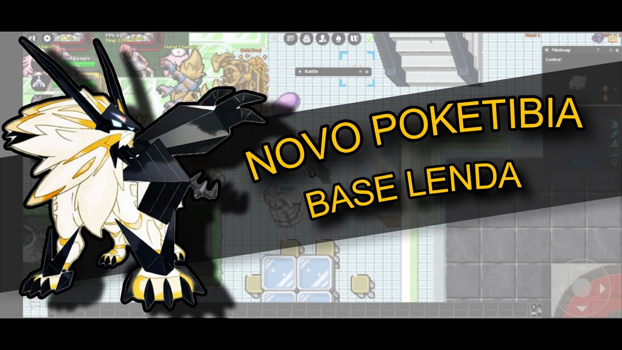 O inicio Do Novo PokeTibia Base Lenda