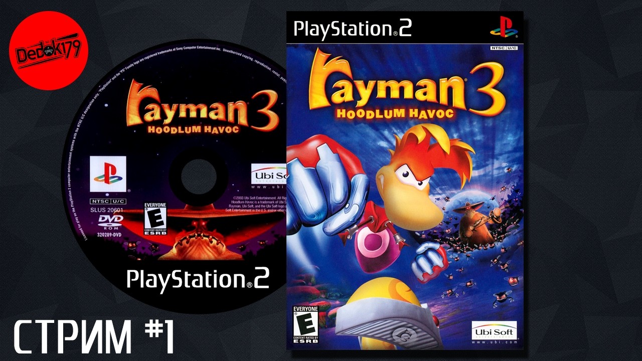 Игры с PS2 HW (Rayman 3 #1)(Реквест от Nikolay Vk Video Live) #playstation2  #retrogaming