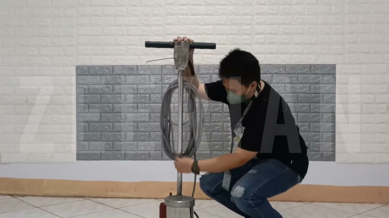 Use of Floor polisher, Squeegee and other cleaning materials