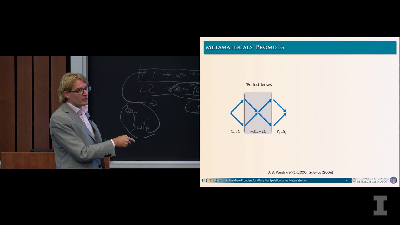New frontiers for wave manipulation - Andrea Alu, The University of Texas at Austin