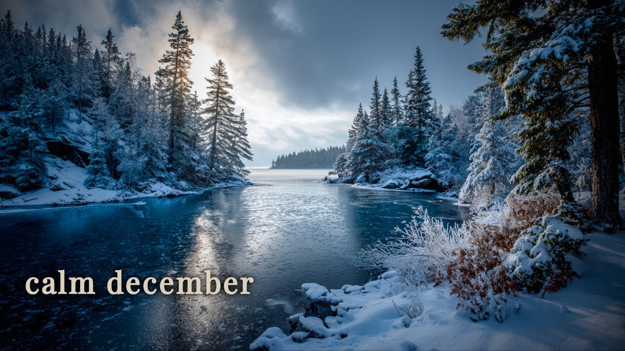quiet december snow ❄️ soft felt piano for peaceful moments new songs
