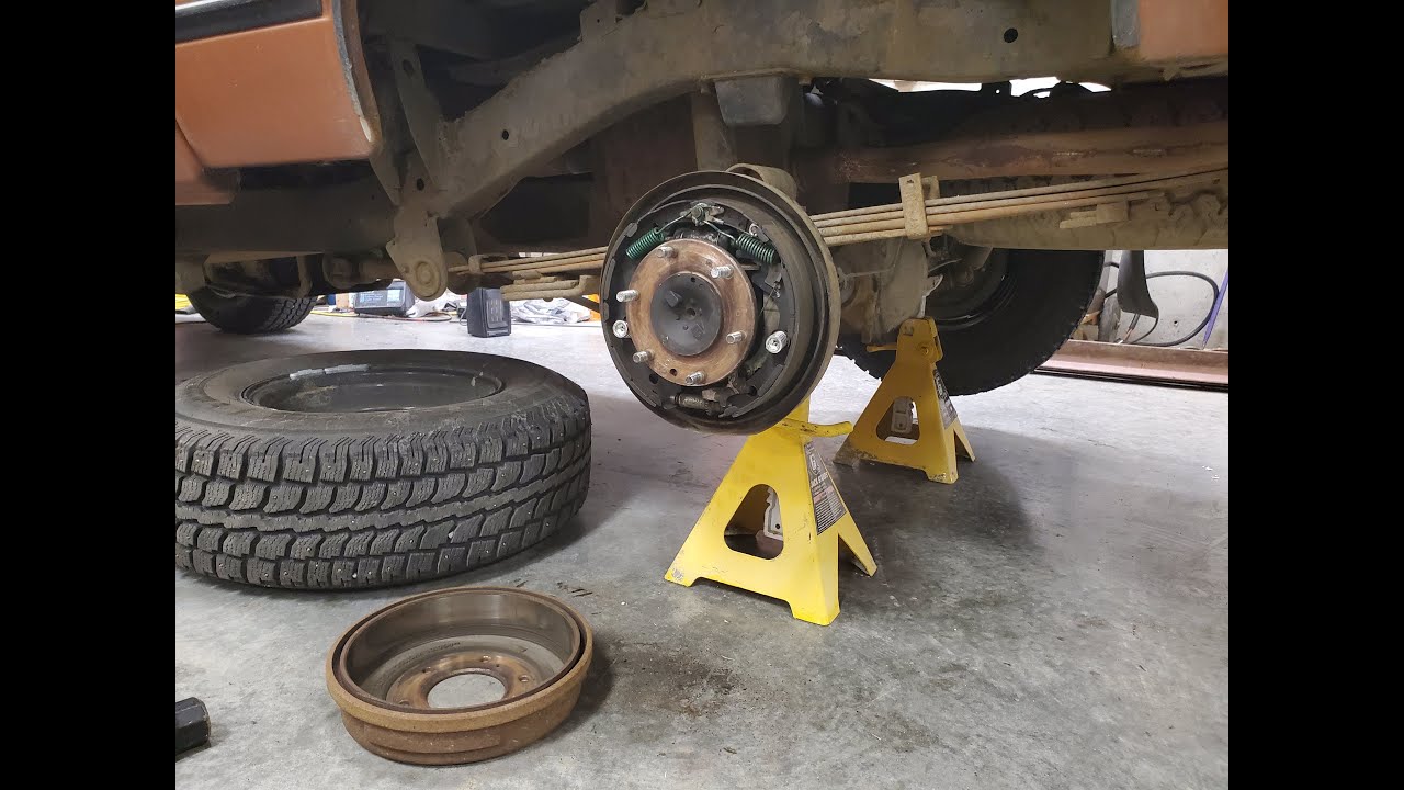 Nissan/Datsun 720 Drum Brakes