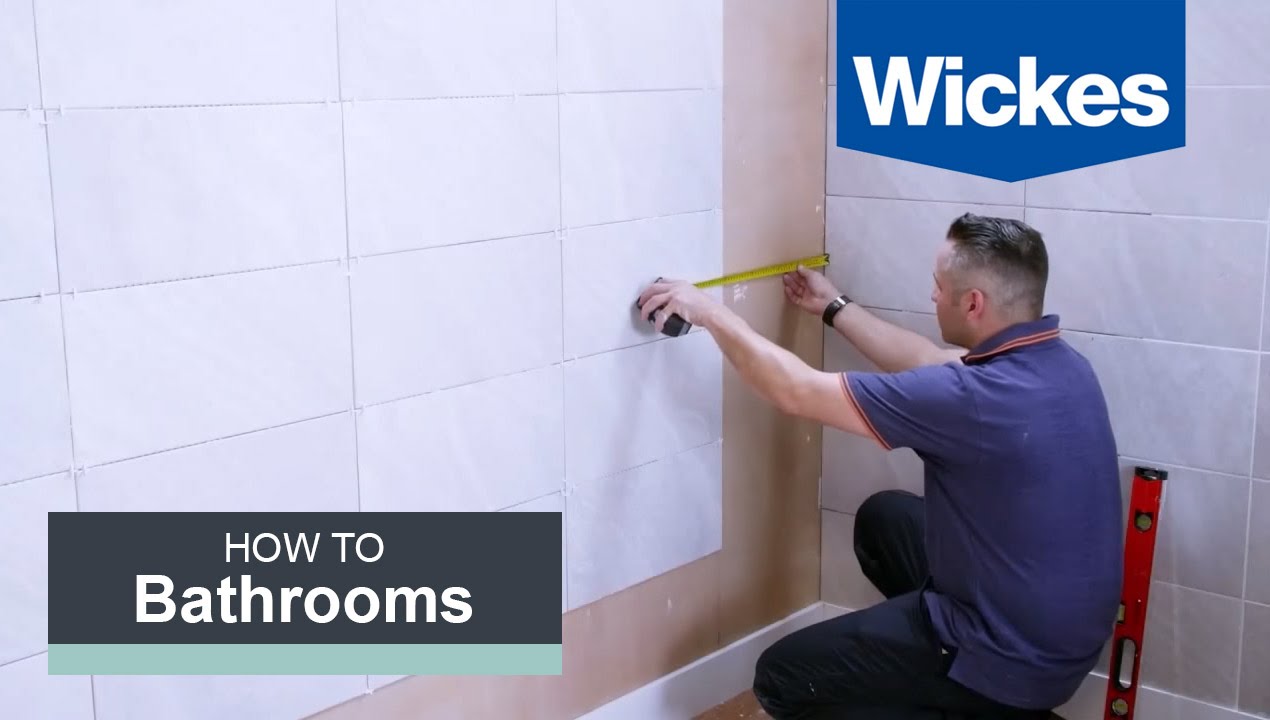 How to Tile a Bathroom Wall | Wickes