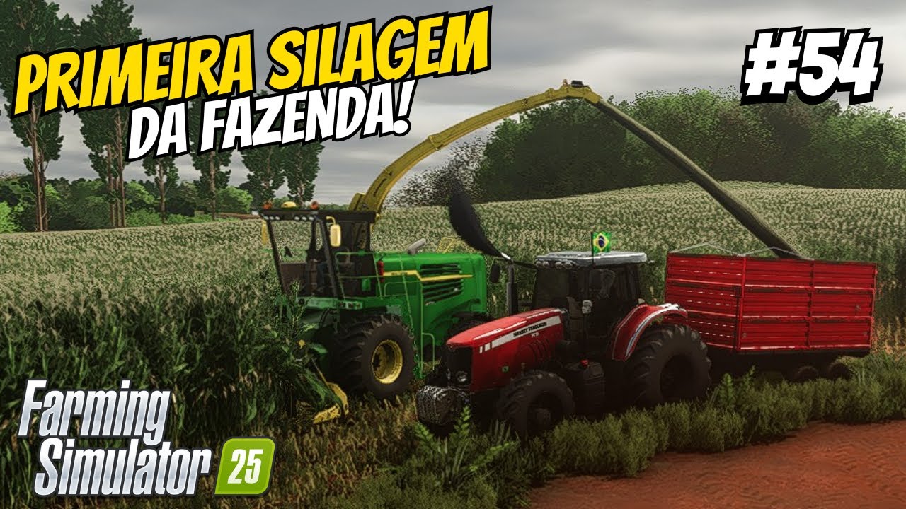 CHEGOU O DIA DE LIDAR COM A SILAGEM NA FAZENDA PITANGUEIRA #54