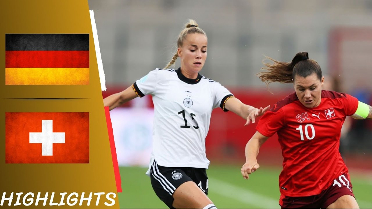 Germany 7-0 Switzerland | Friendly International Women - Highlights All Goals 24/06/22